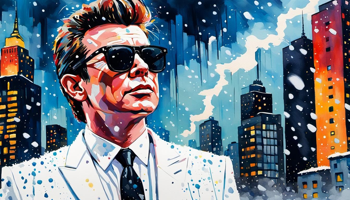 Rick Astley in Pop Art New York City