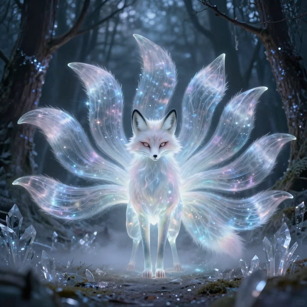The 9 tailed kitsune