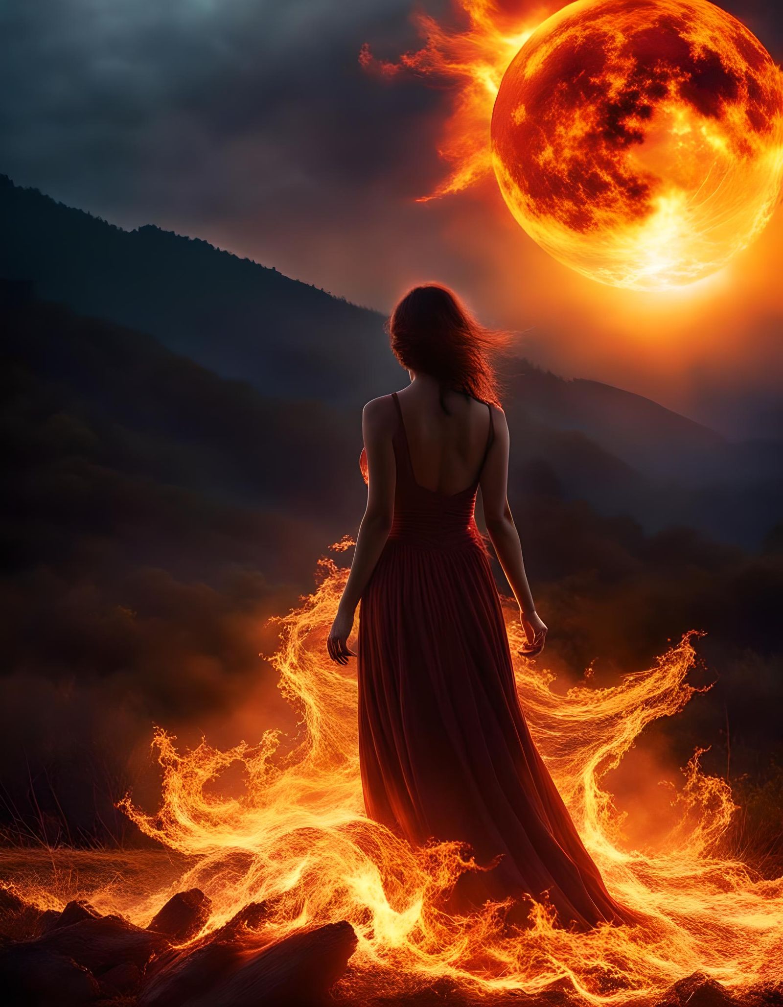 Dreamlike Sunrise: Fading into Fantasy