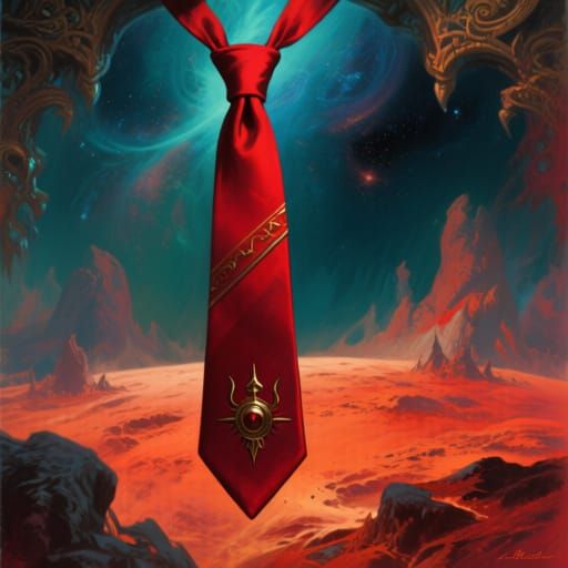 The Emperor's Red Tie: A Cosmic Act of War and Style