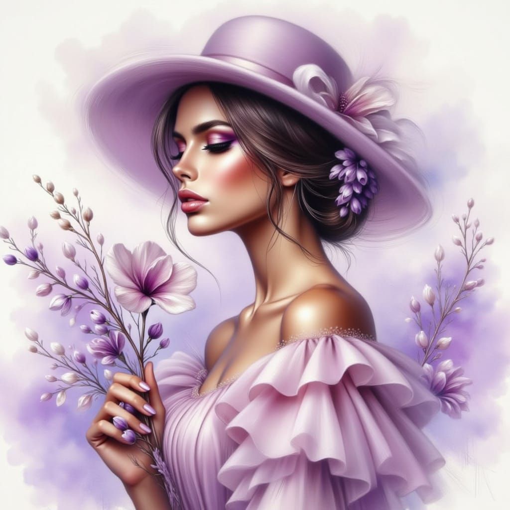 Ethereal Beauty in Soft Pastel Hues