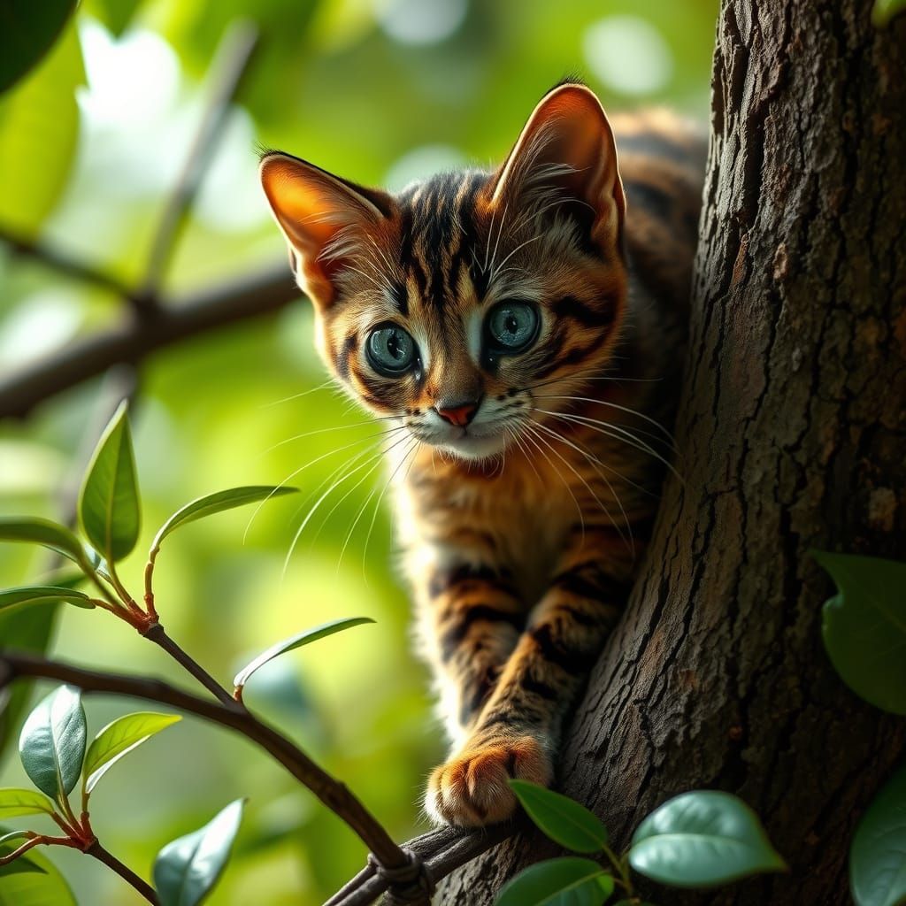 Kodkod in its Native Habitat