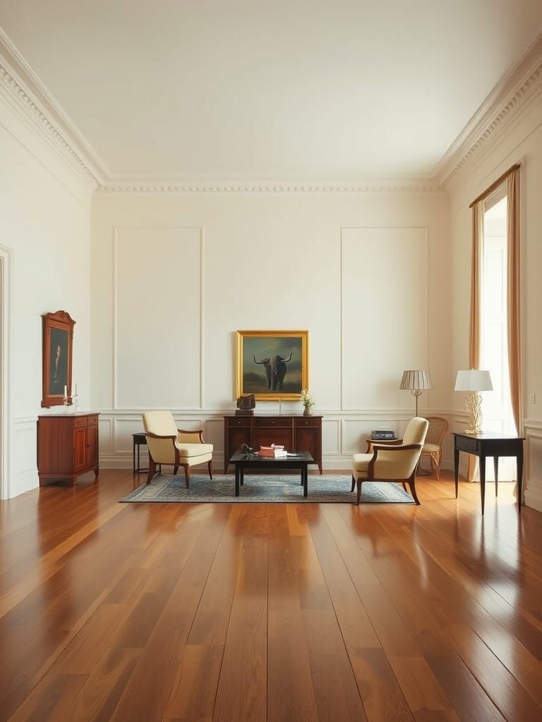 Surrealist Interior Without Elephants