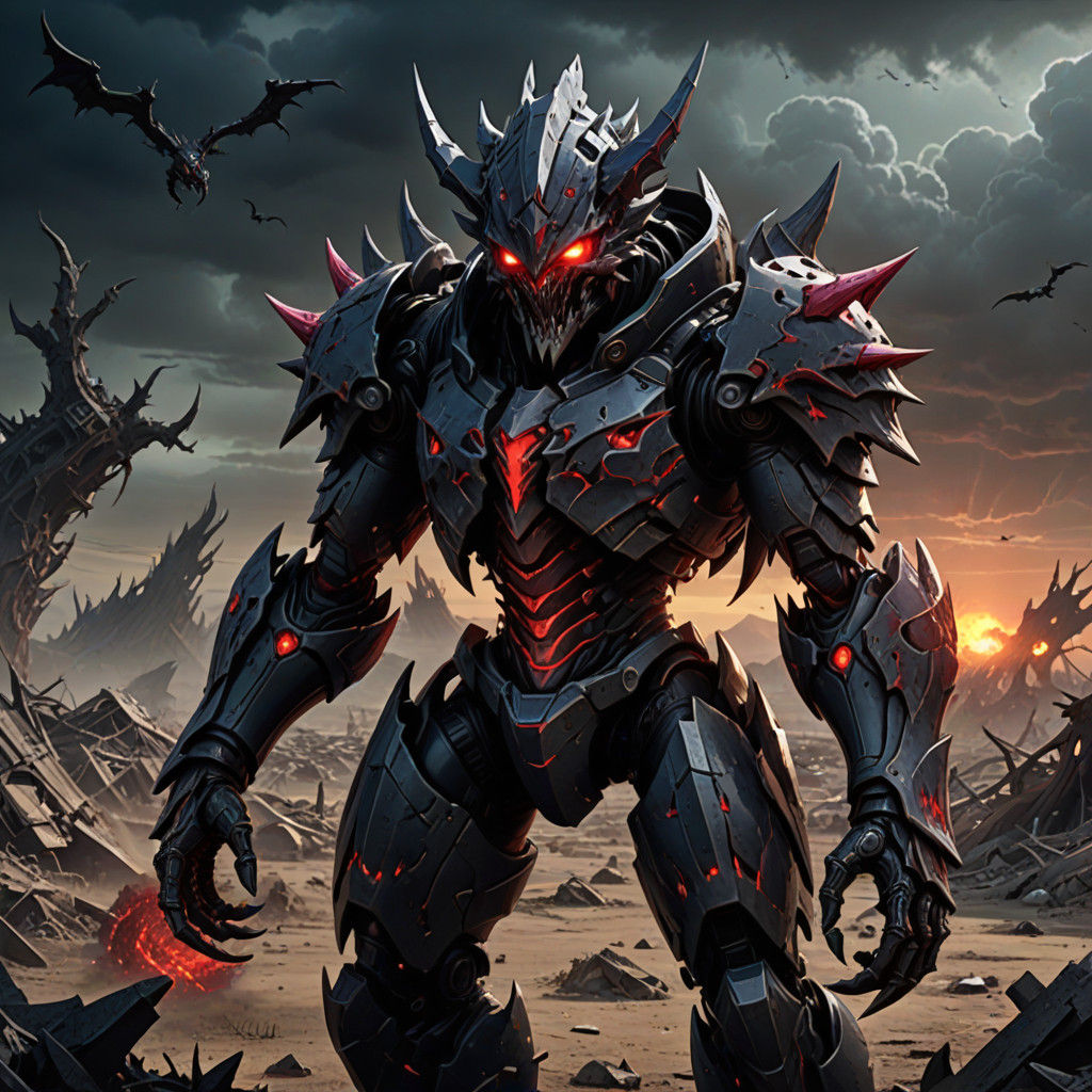 Bony Carapace Digimon Guardian of Desolate Wasteland