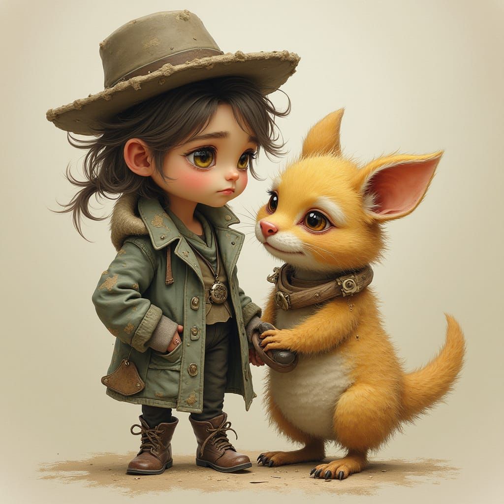 Fantasy Creature Art Inspired by Pacheco and Monge