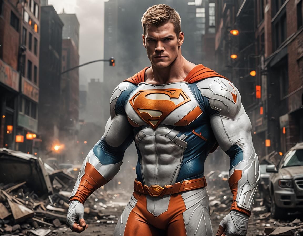 Alan Ritchson as superman