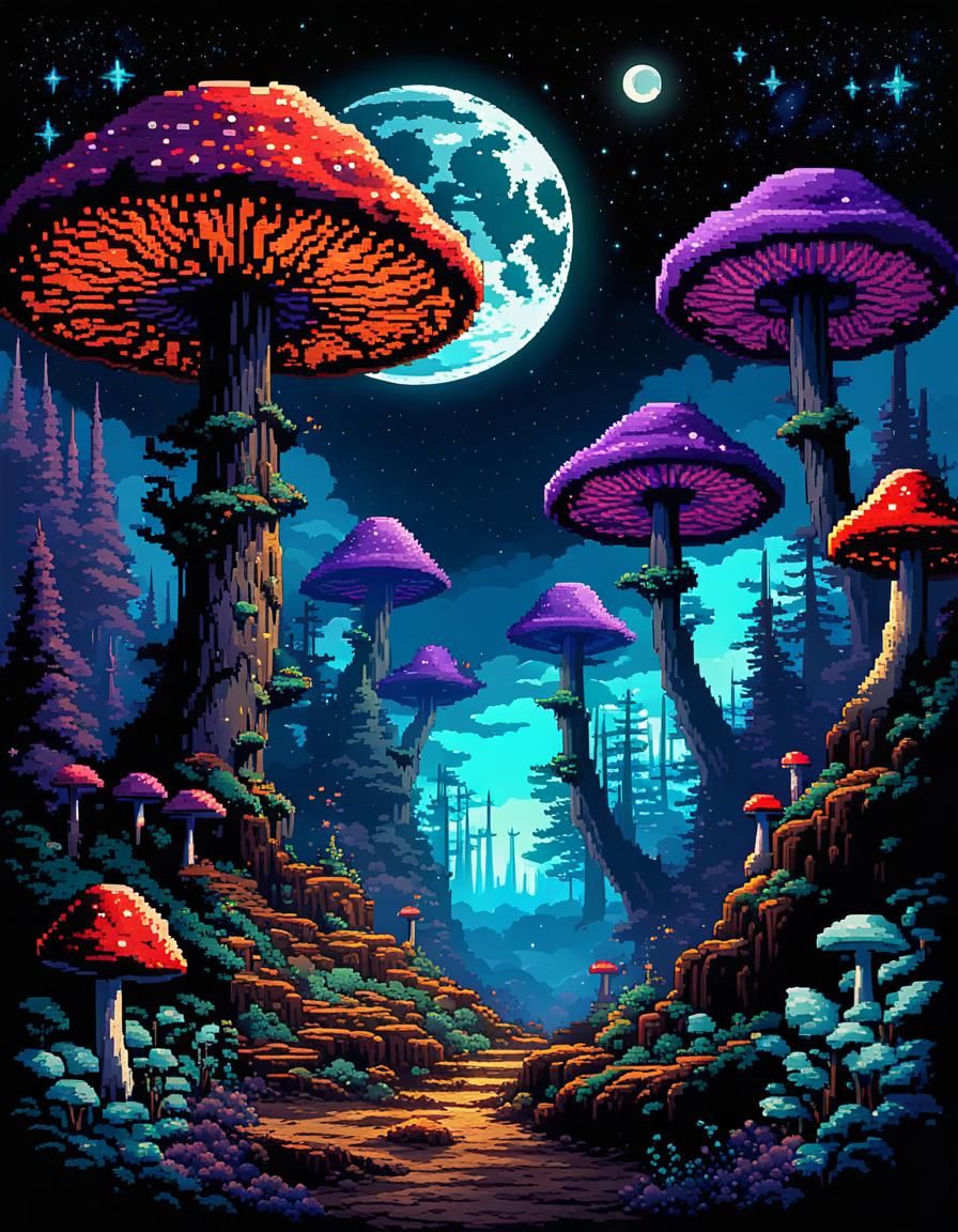 Feyshade Grove en Pixels