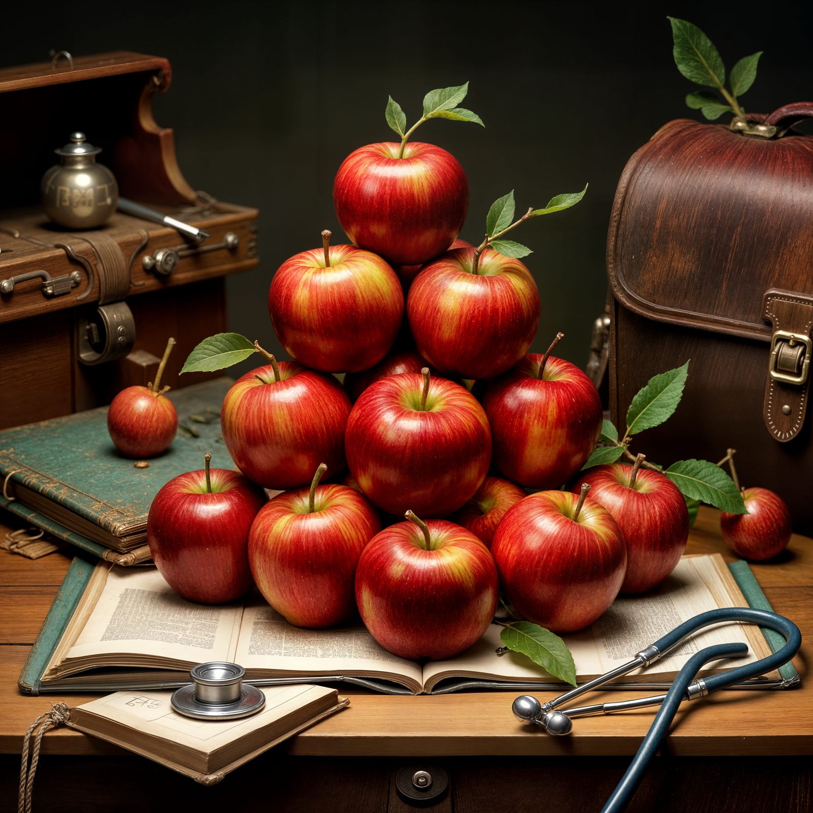 Hyperrealistic Apples Ward Off Medical Professionals
