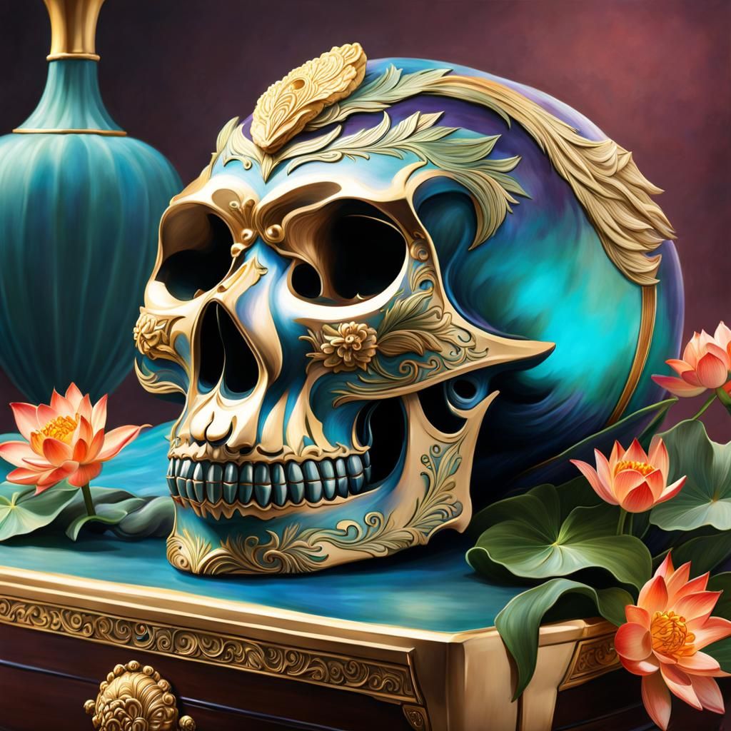 Persian Cat Mischief in Hyperrealistic Digital Art