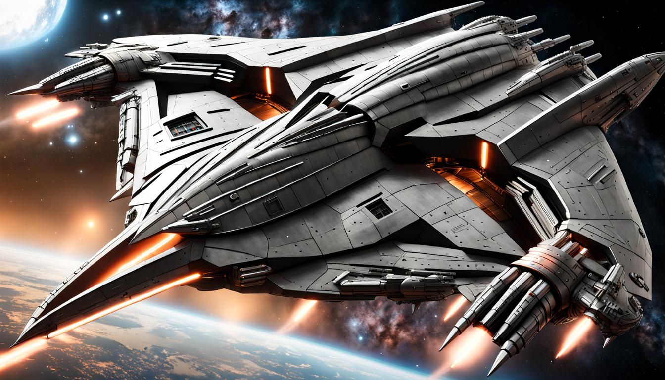 Battlestar Pegasus: Colossal Spaceship of Strength