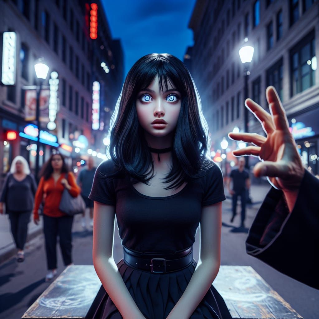 Montreal Street Stage: Hypnotized Girl's Vivid Performance