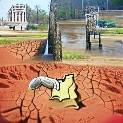 Mississippi River During Drought Conditions