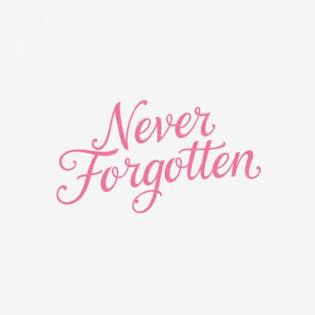 Pink Ribbon Angel Wings: Awareness and Remembrance