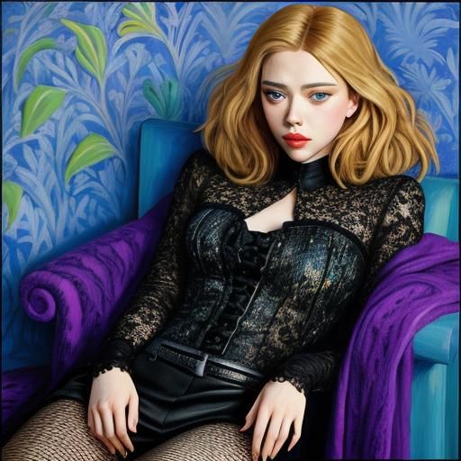 SCARLETT JOHANNSON PAINTED BY Henri Matisse