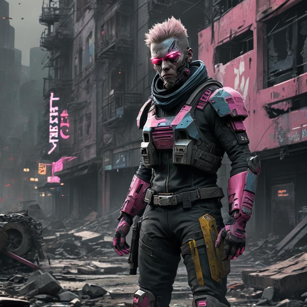 Neo-Liberator: Dystopian Defiance in Gritty Sci-Fi