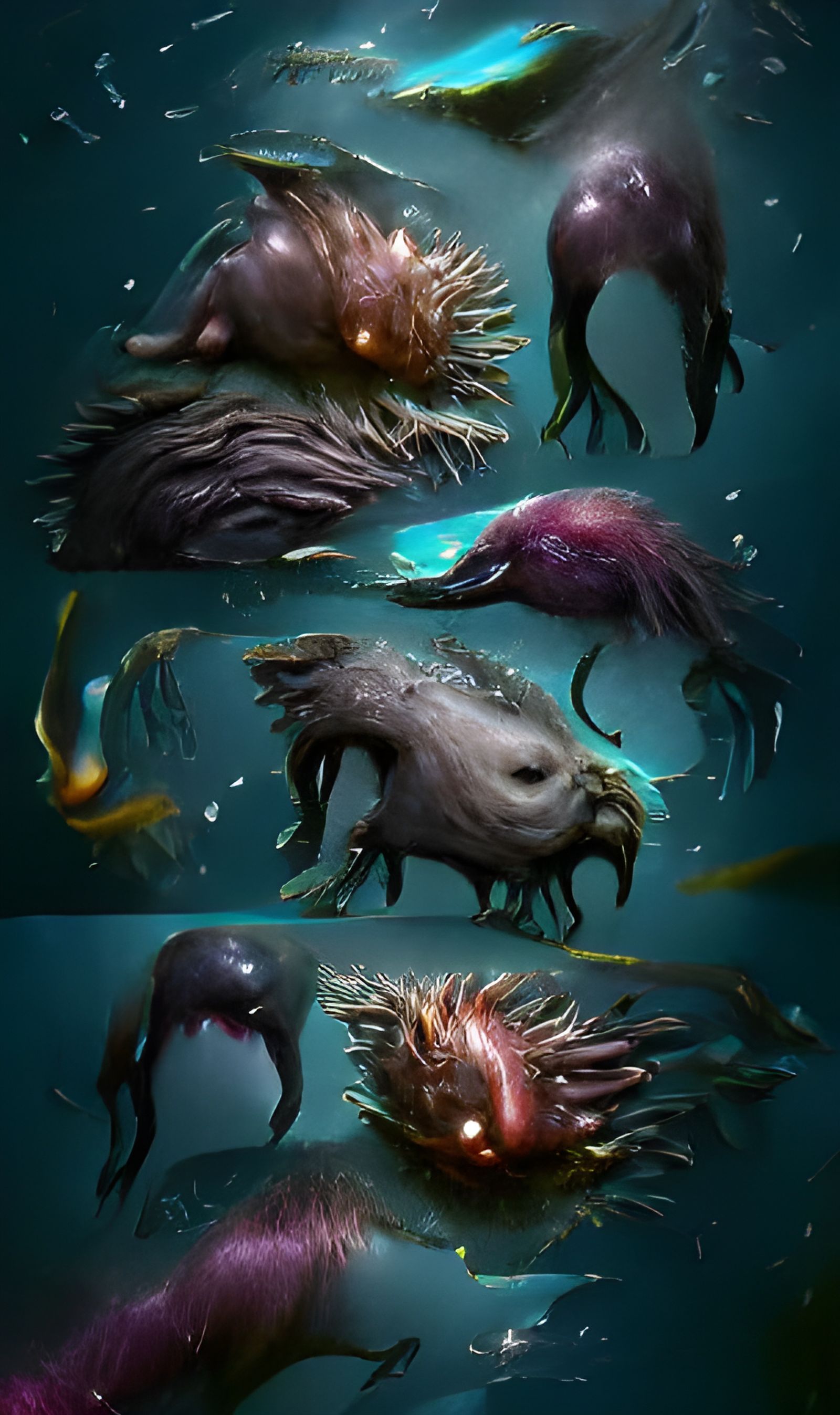 Deep Sea Monster Concept Art