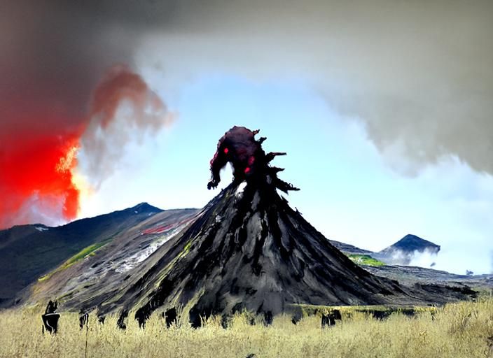 Colossal Volcano Monster Rises