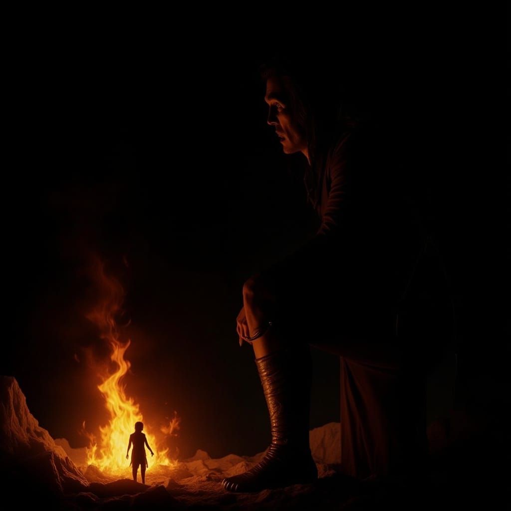 Epic Dark Fantasy: Light and Shadow Clash