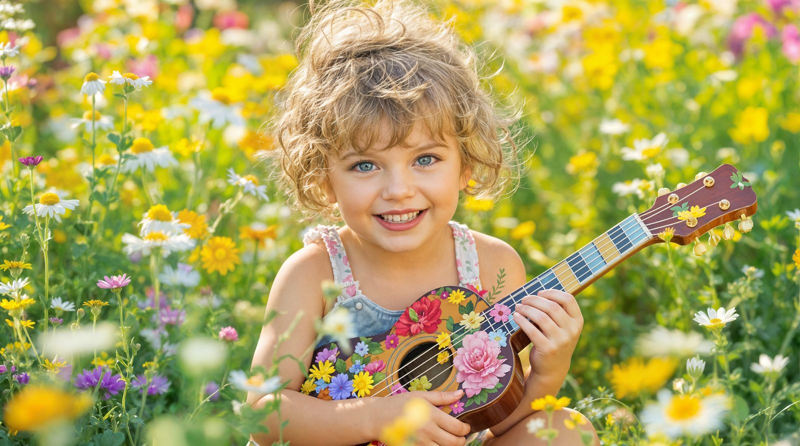 Taylor Swift in a Whimsical Garden Setting