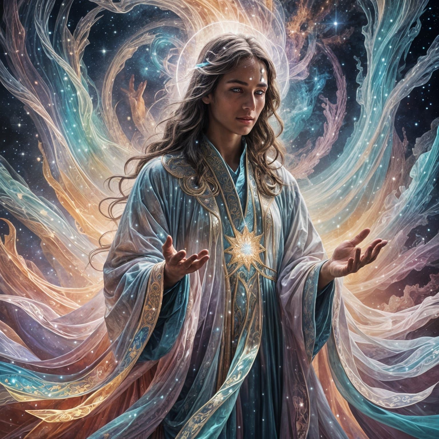 Cosmic Oracle Reading Vibrations of Beings