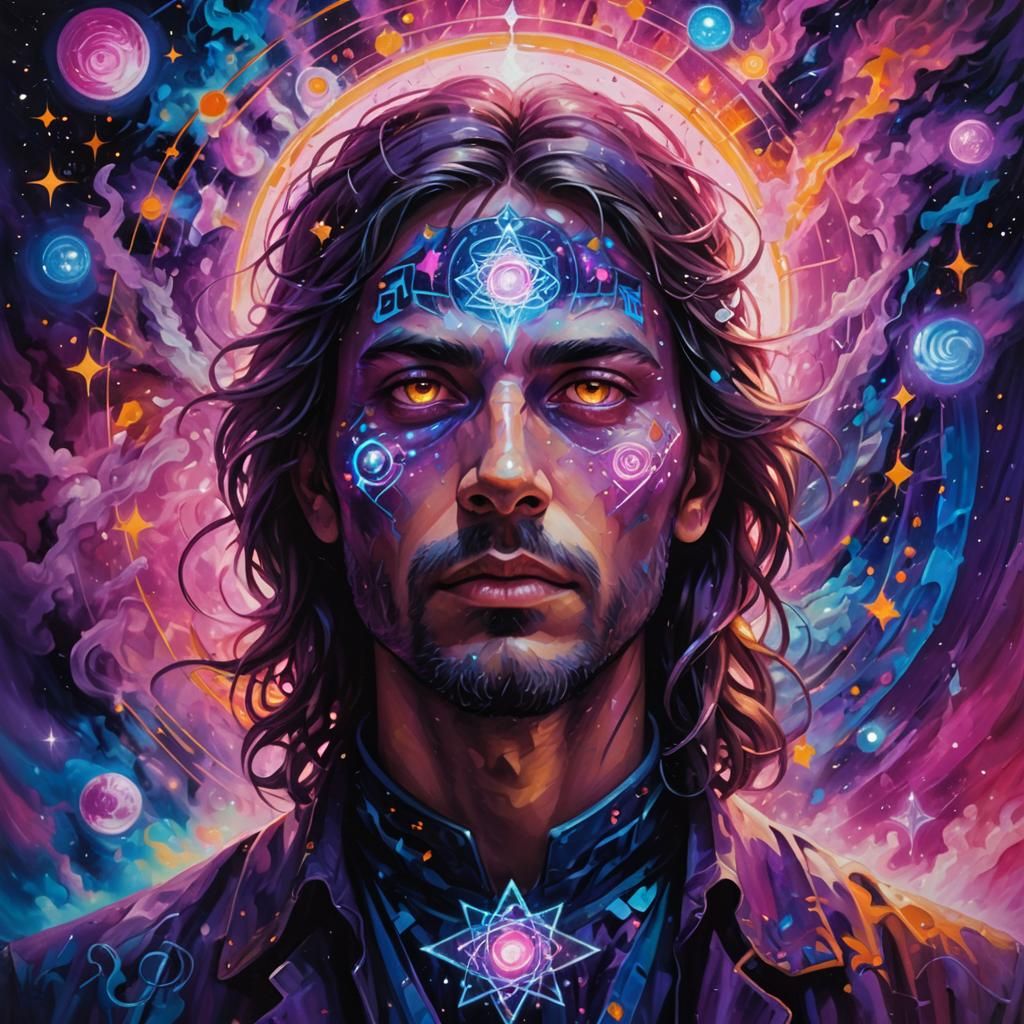 Mystical Being in Cosmic Realm: Abstract Expressionism