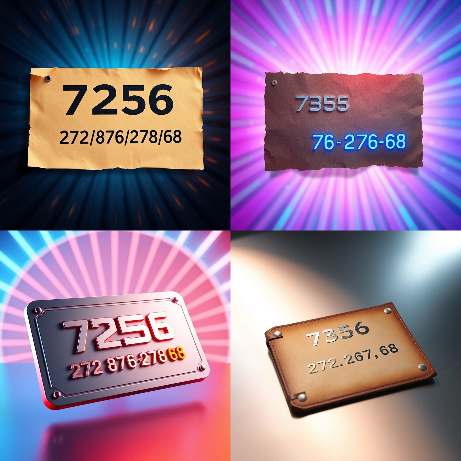 Mysterious Numbers Note in Pixar Style