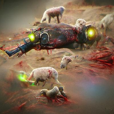 AI Image of a Cosmic Scene