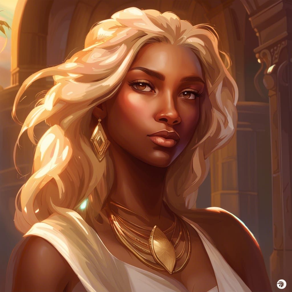 Goddess Portrait: Daughter of Aphrodite and Athena