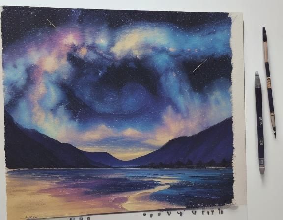 Abstract Image Generated From Emojis and Symbols