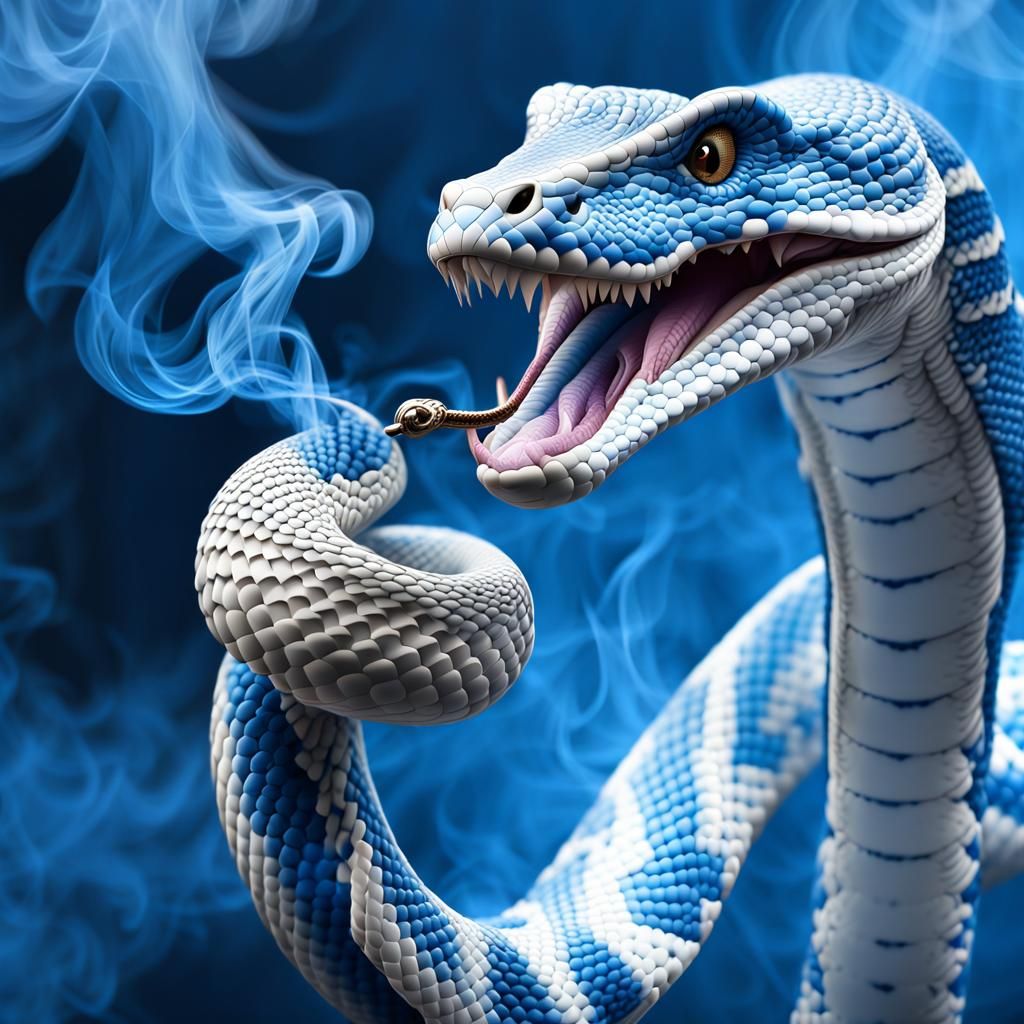 Eagle and Serpent in Volumetric Lighting