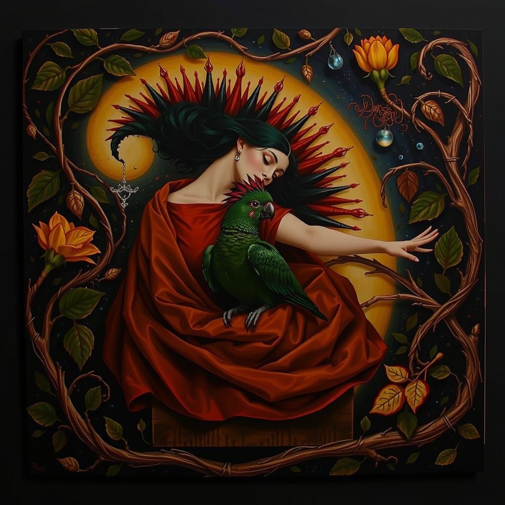 Chimaera of Life and Infinity in Photorealistic Style