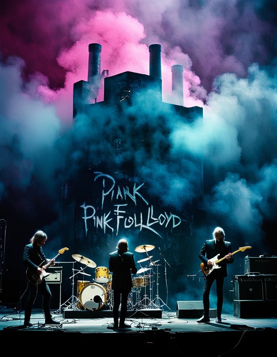 Pink Floyd Live Performance at The Wall