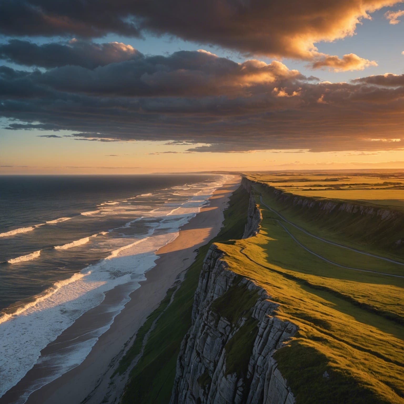 Sunset Over Northumberland Strait, Cape Tormentine