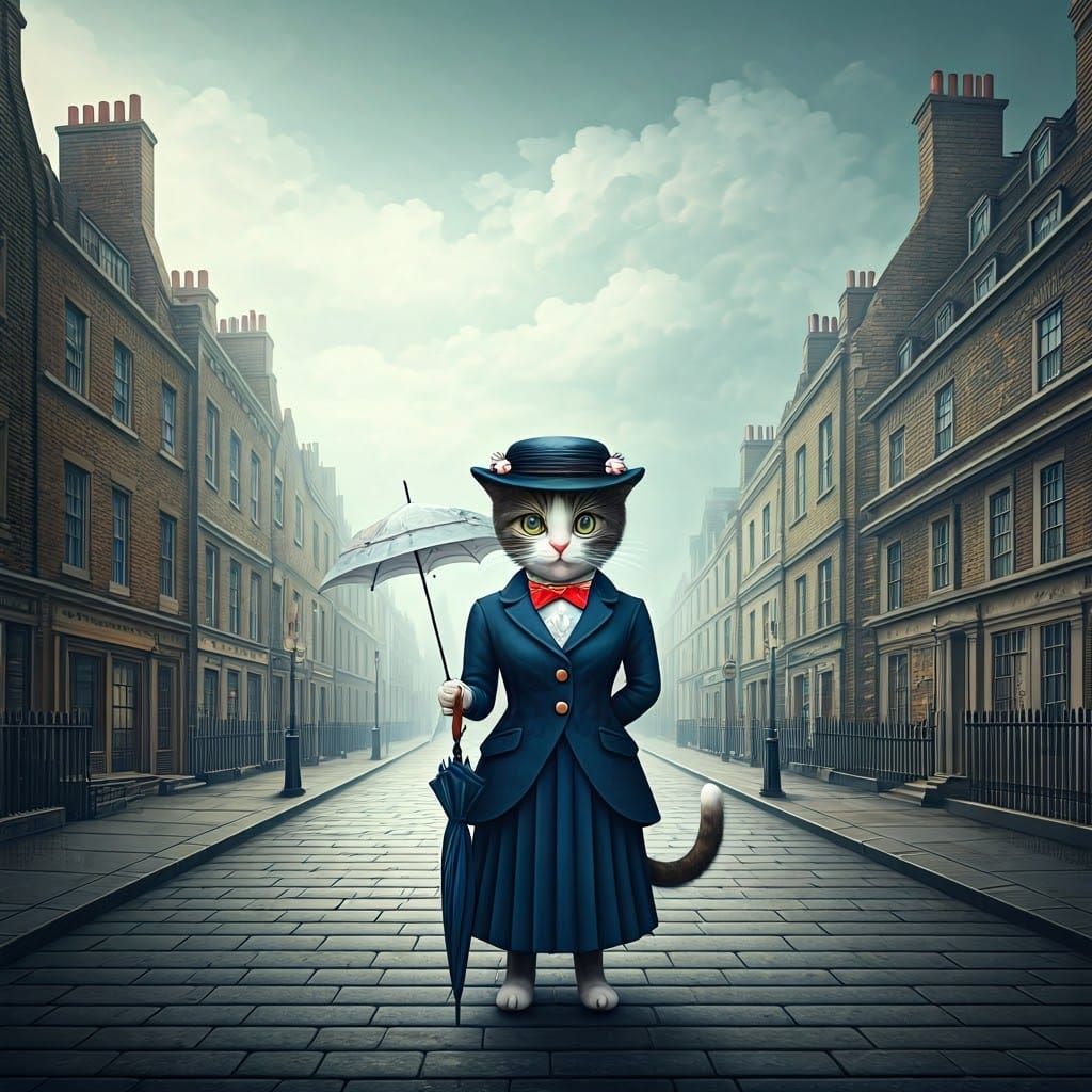 Whimsical Feline Londoner Spreads Joy