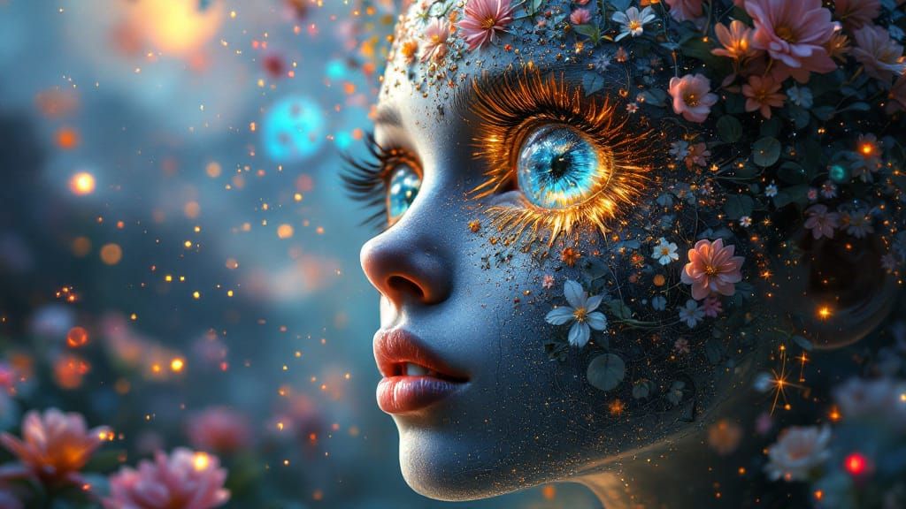 Animatronic Flux Capacitor With Flower-Head