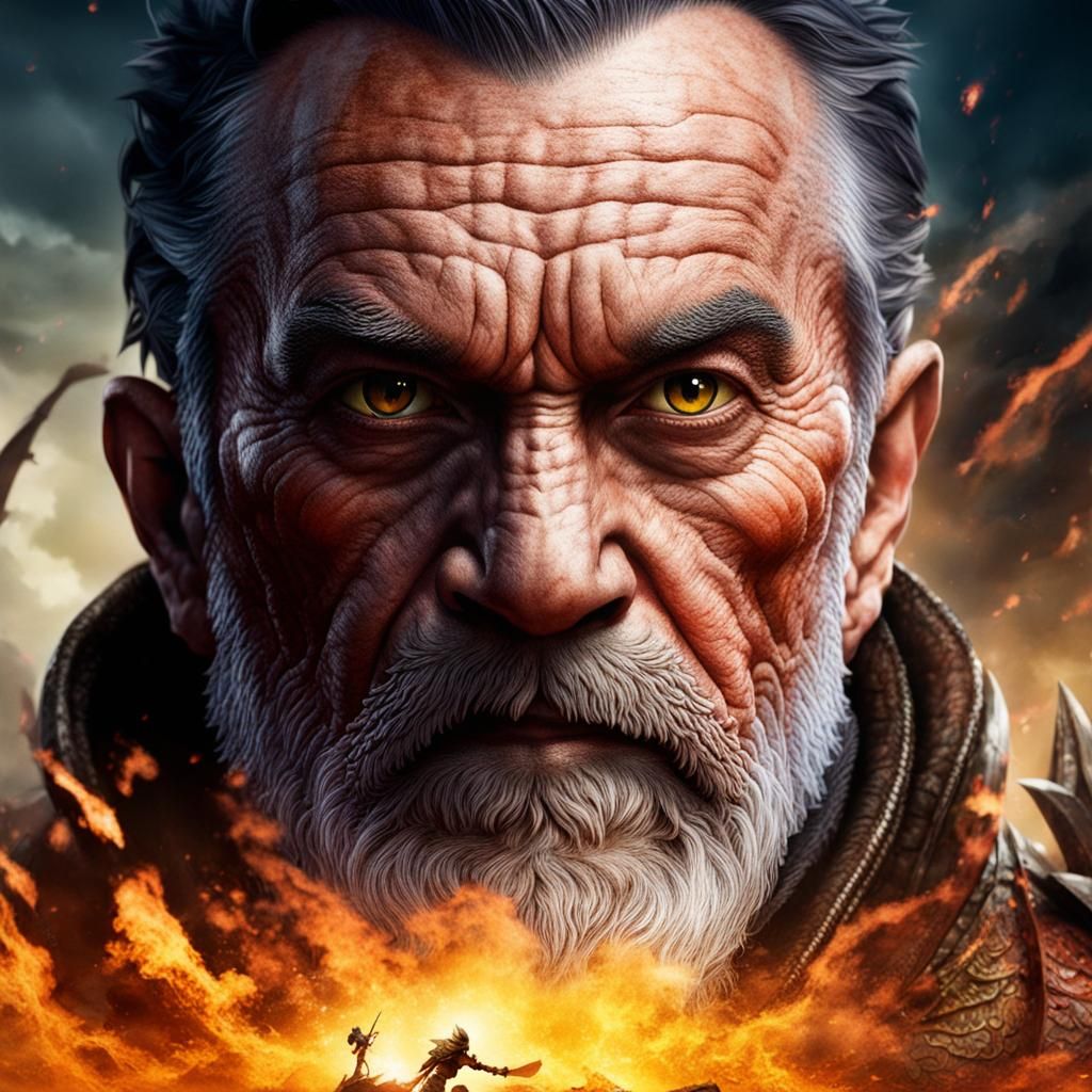 Dragon Head Illustration