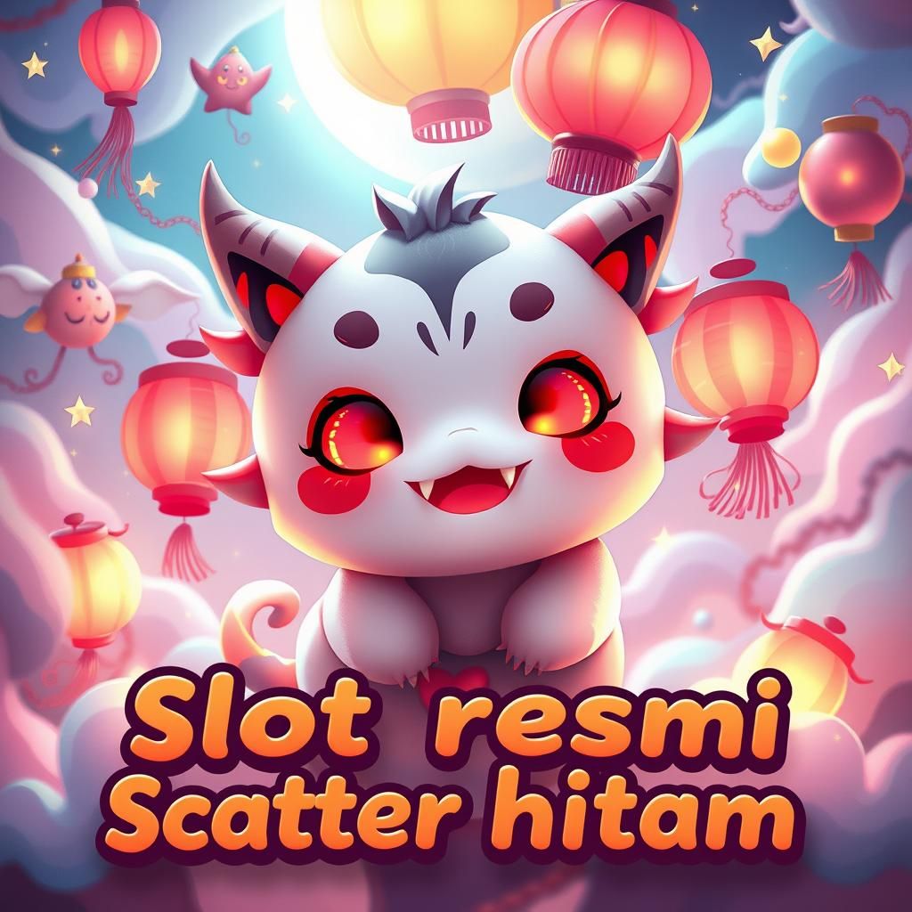 Chibi Yokai with Lanterns in Fantastical Matte Painting