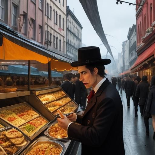 Vampires Feast on Street Food: Expressionist Horror