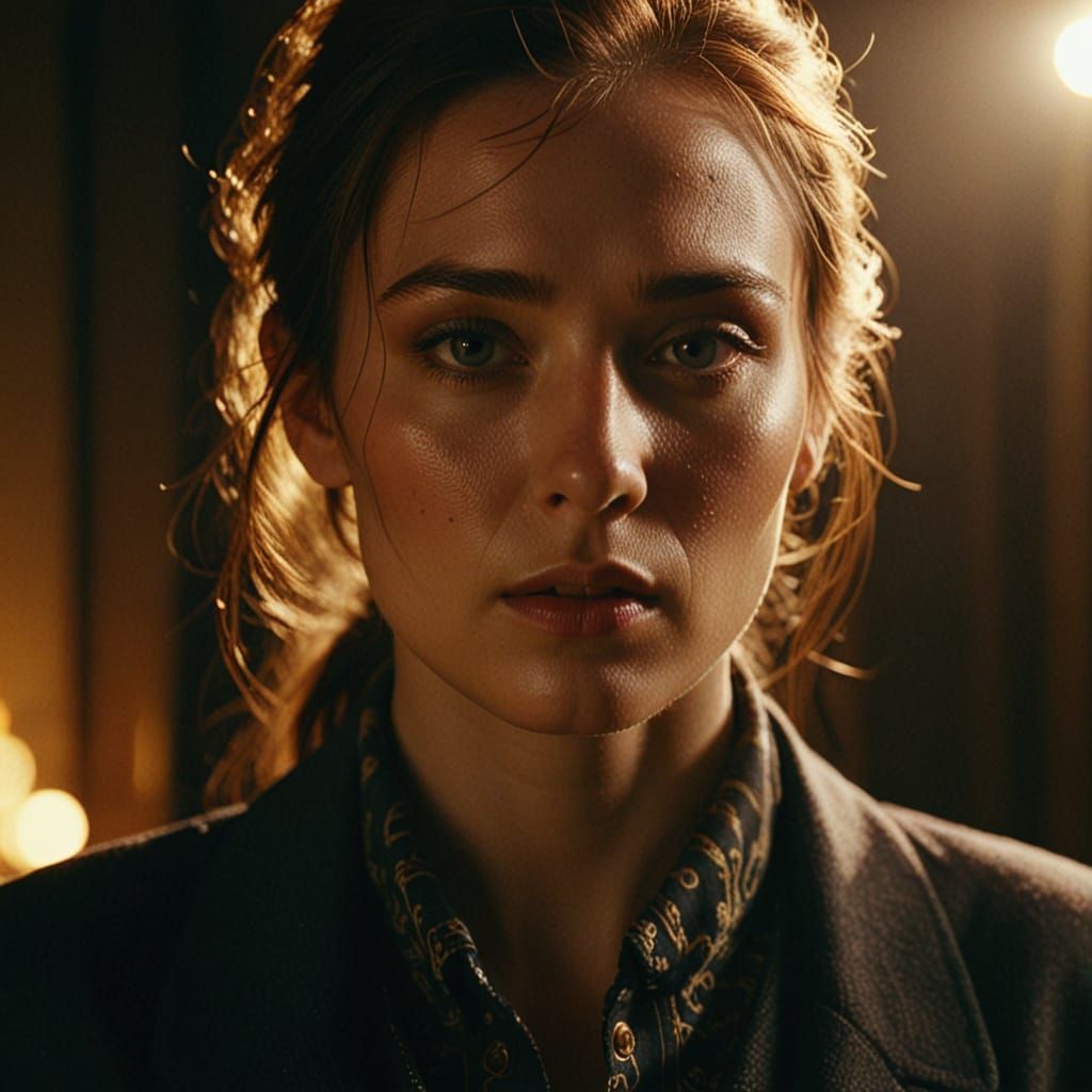 Epic Cinematic Portrait of Midwxst in Golden Light