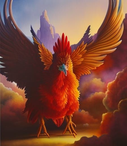 Attack of the giant killer almighty chicken god a soft hyper...