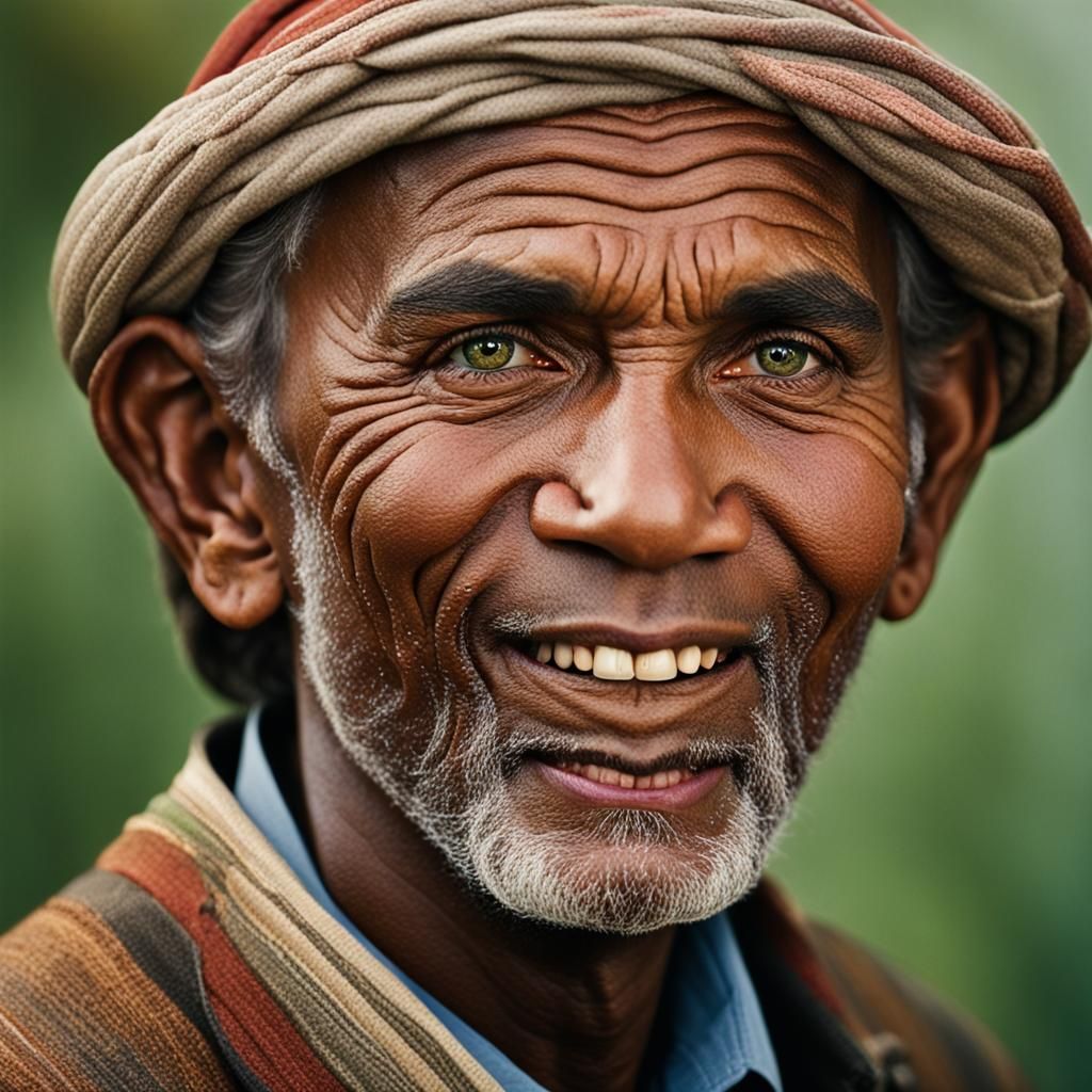 Professional Portrait of Happy People with Bokeh