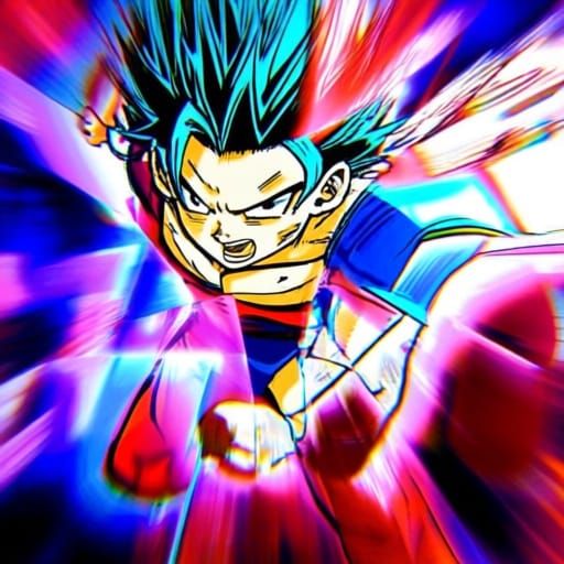 Anime Character Visualization in Dynamic Action Style