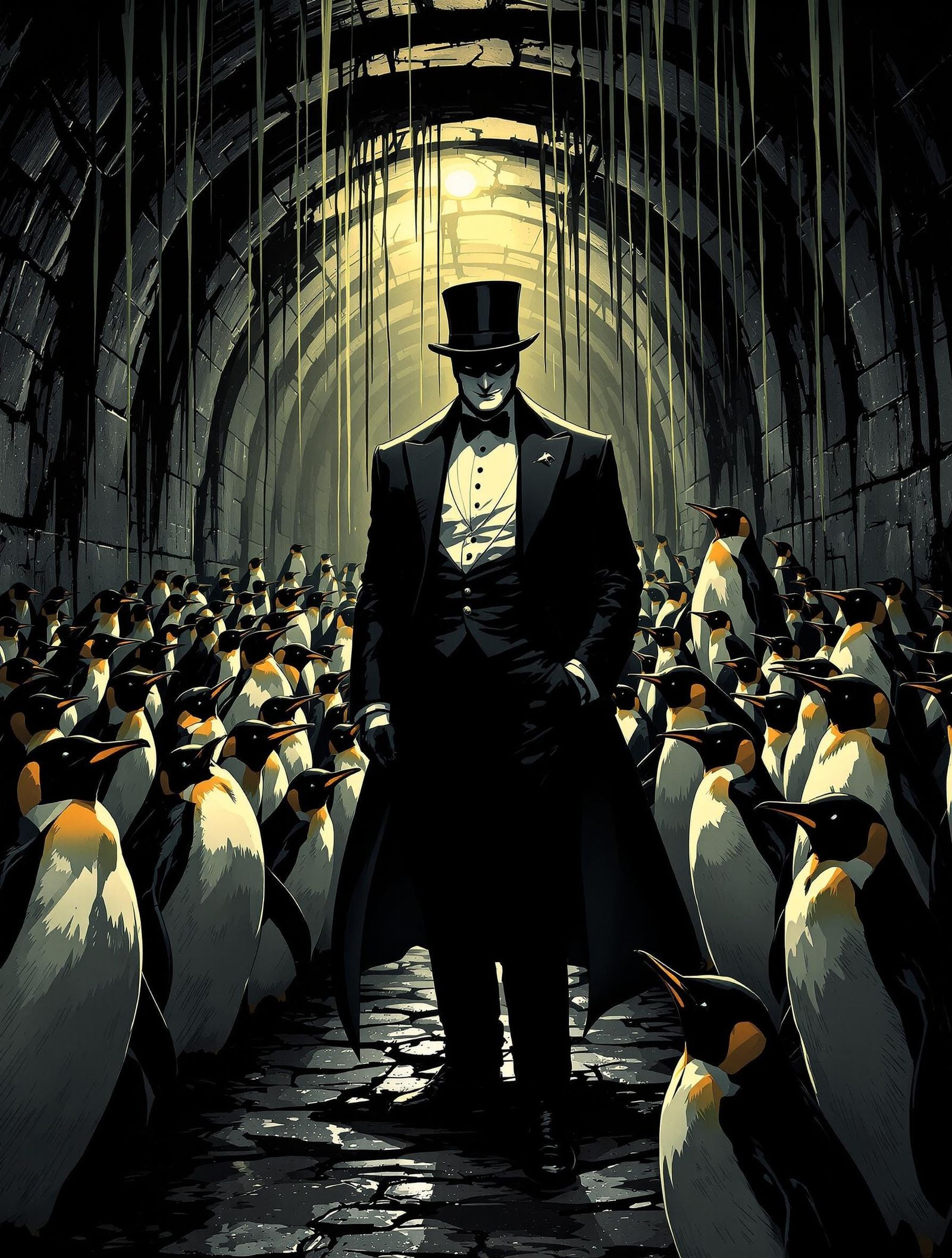 The Penguin and His Emperor Penguin Army