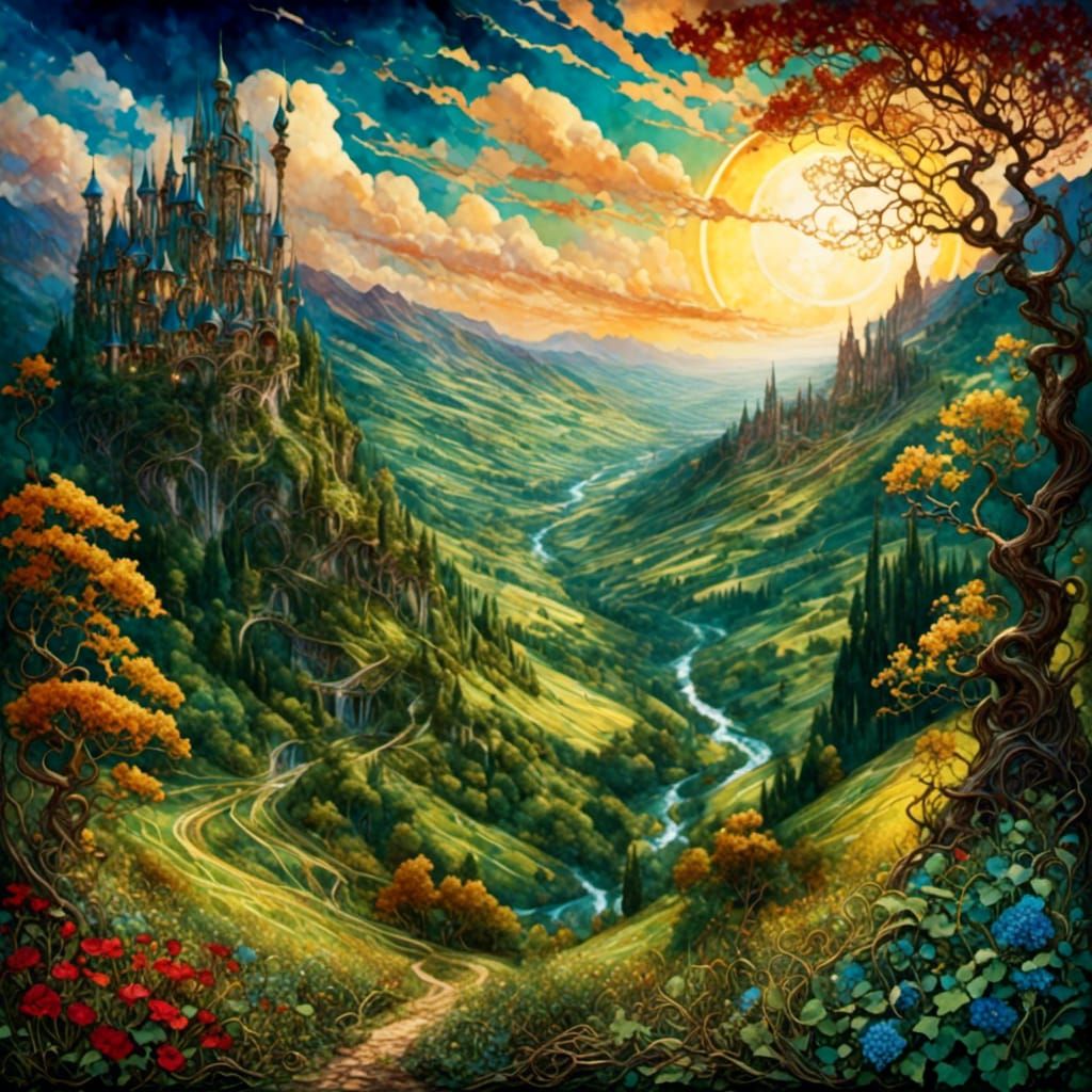 Magnificent Landscape Panorama