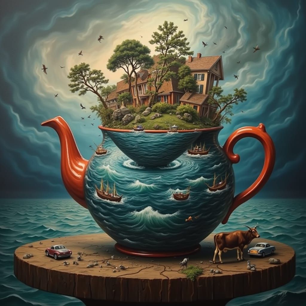 Whirlwind of Chaos: Ships, Homes, and Nature in a Dramatic S...