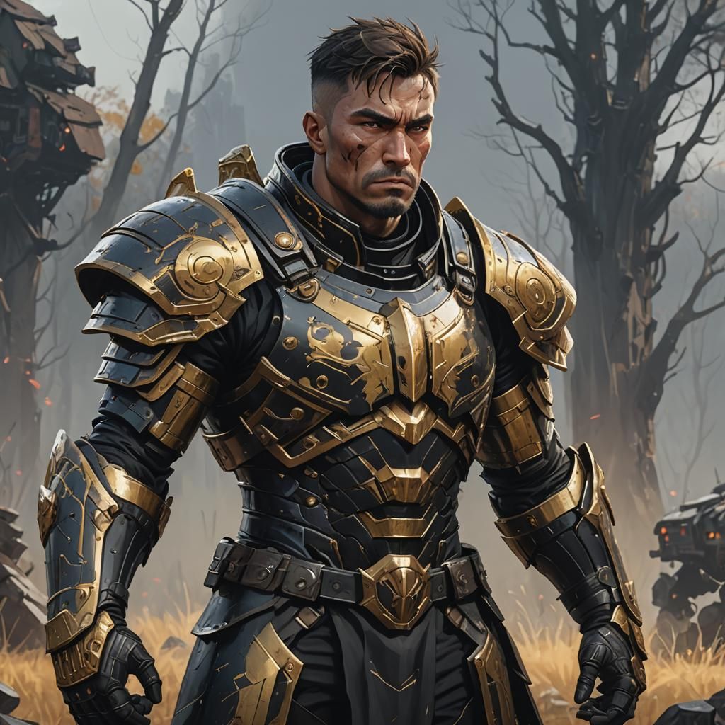 Powerful Ambassador in Detailed Fantasy Concept Art