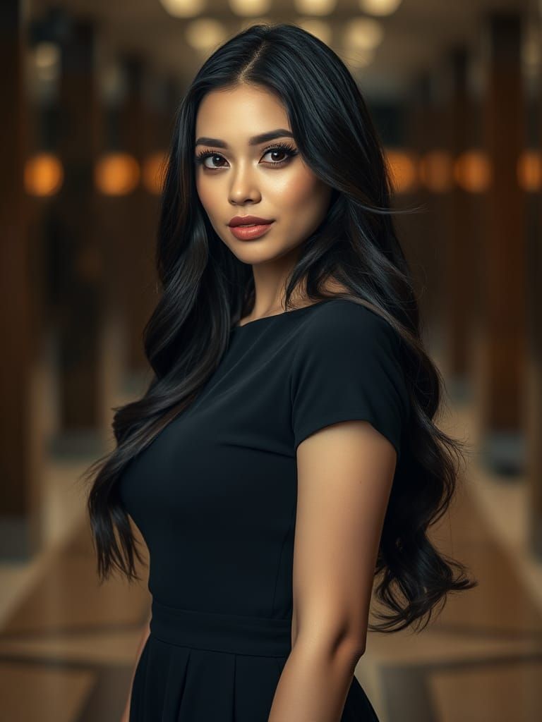 Elegant Lawyer in Moody Atmosphere