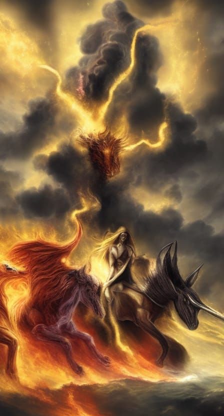 The Four Horsemen as Classical Elements