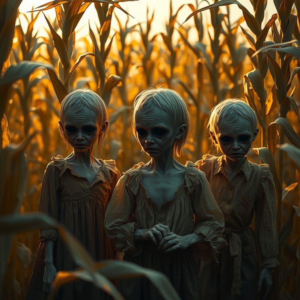 In October 1917, while at a fall festival, the Sanderson Triplets wandered off into a field of corn. Because the family ...