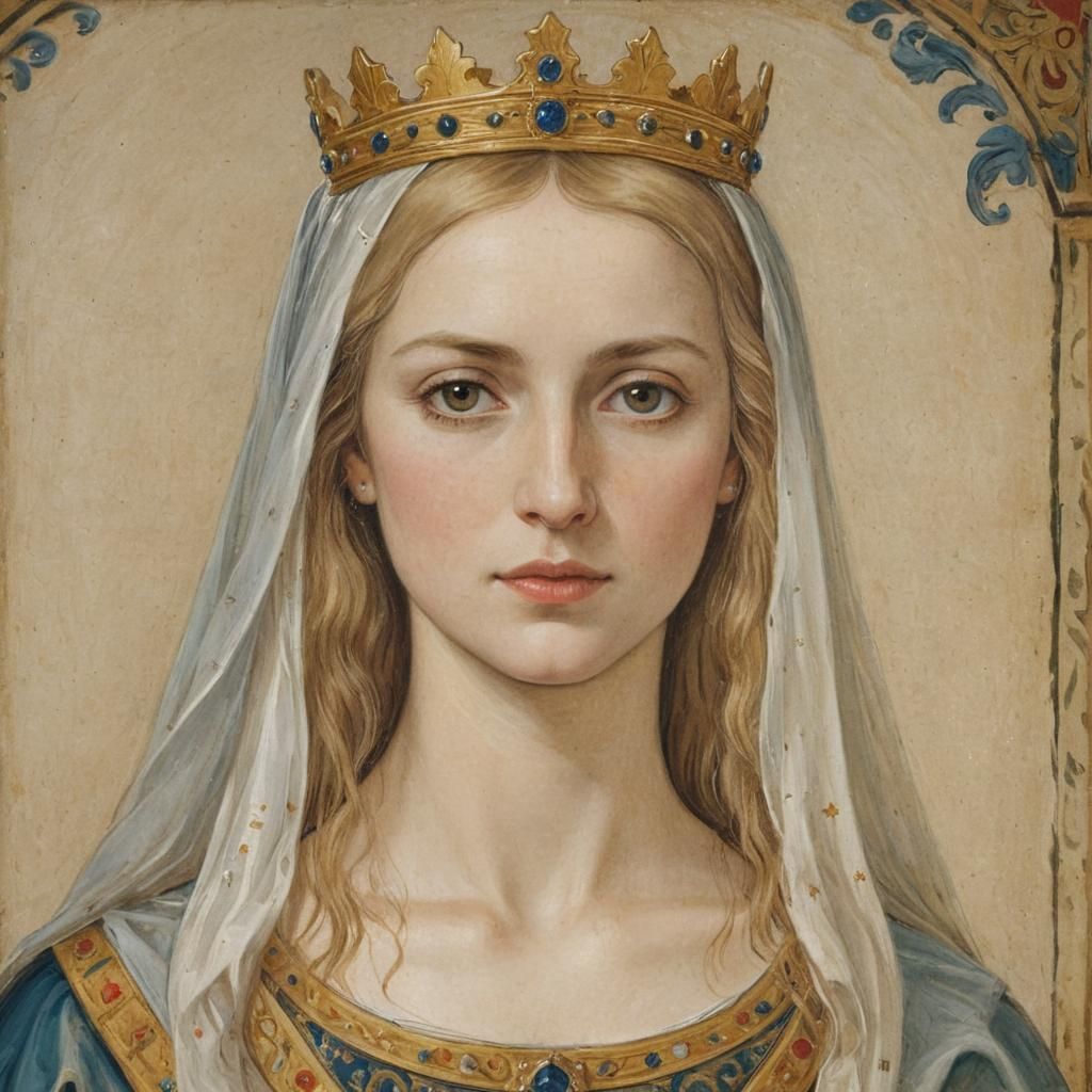 Queen Guenivere's Self-Portrait: A Royal Masterpiece